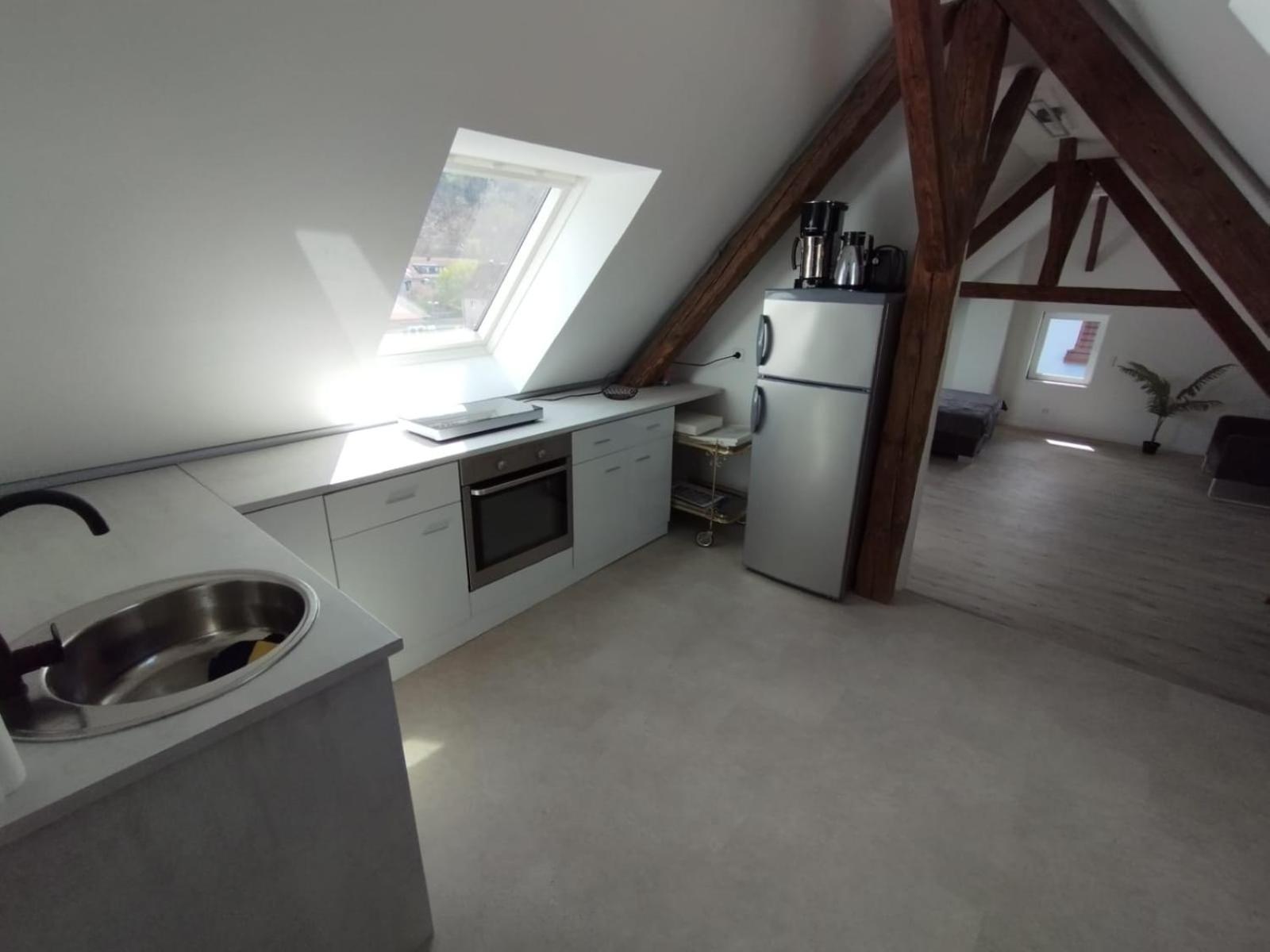 Loft Apartment Am Bahnhof อัลบ์ชตัดท์ ภายนอก รูปภาพ